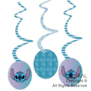 STITCH COLGANTE ESPIRAL x 6